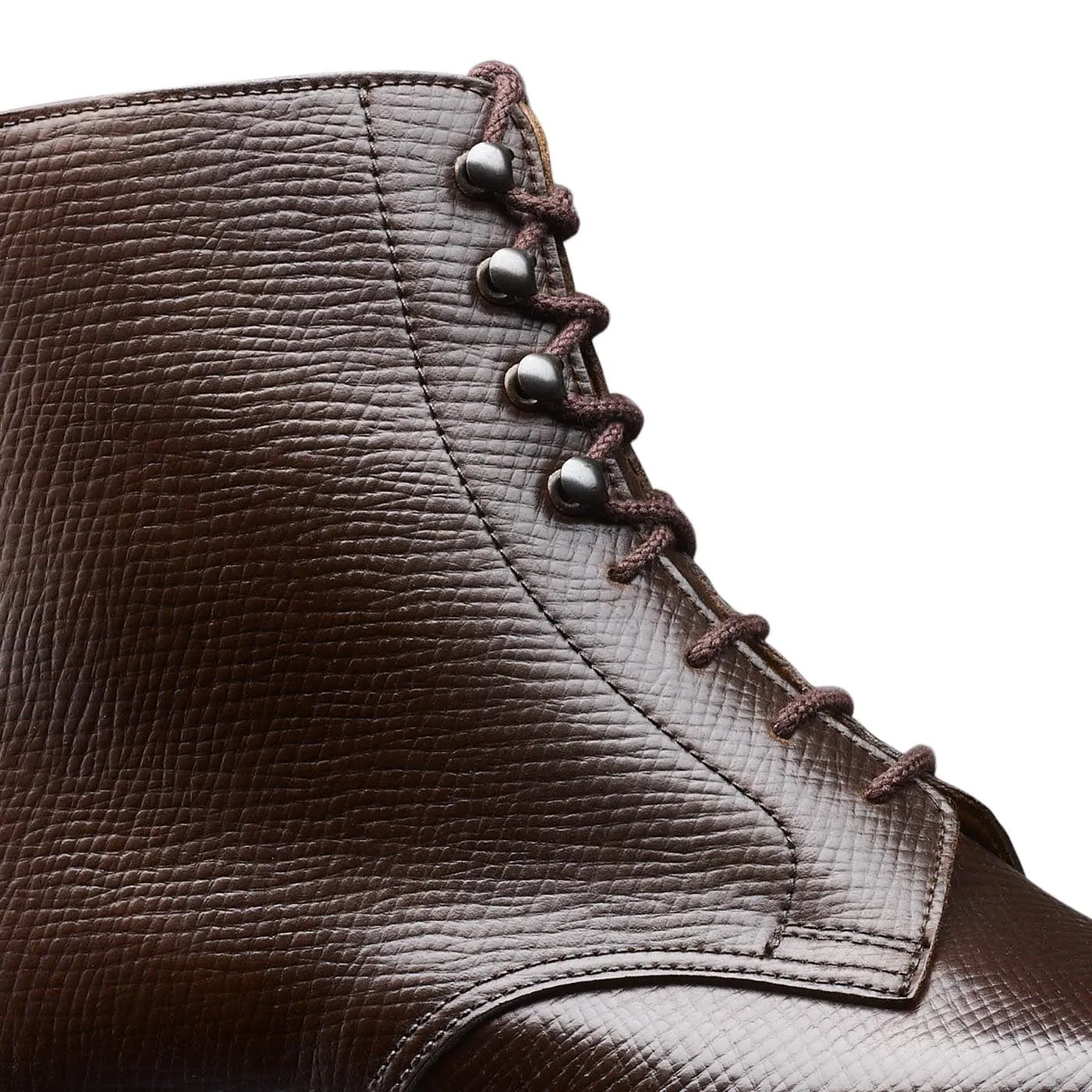 Coniston 2 Dark Brown Hatch Grain Cordovan sold by Crockett & Jones product image thumbnail 5