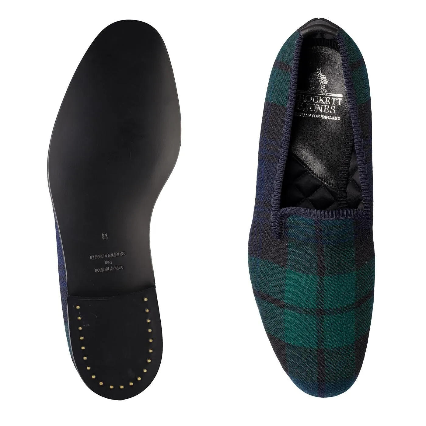 Plain Albert Black Watch Tartan sold by Crockett & Jones product image thumbnail 2