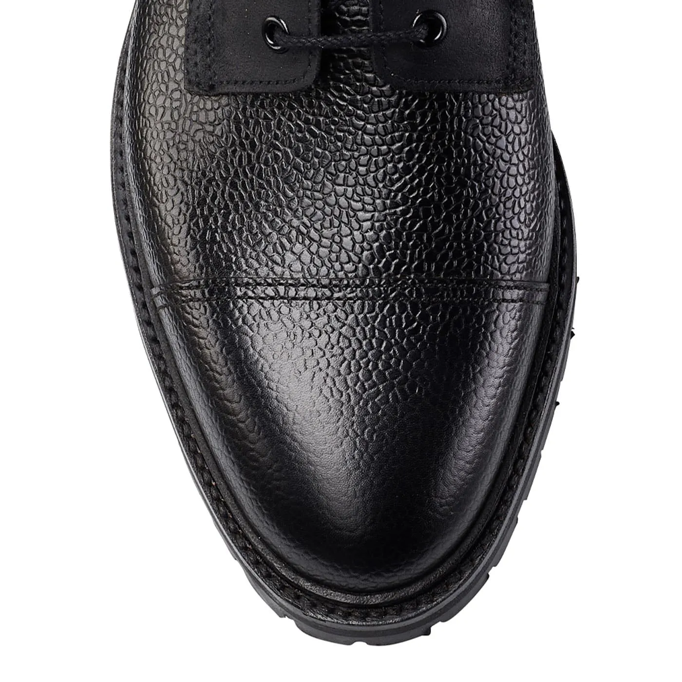 Aldershot Black Scotch Grain & Black Rough-Out Suede sold by Crockett & Jones product image thumbnail 4