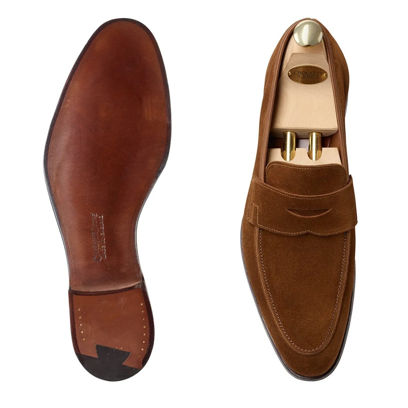 Cadogan Tobacco Calf Suede sold by Crockett & Jones product image thumbnail 2