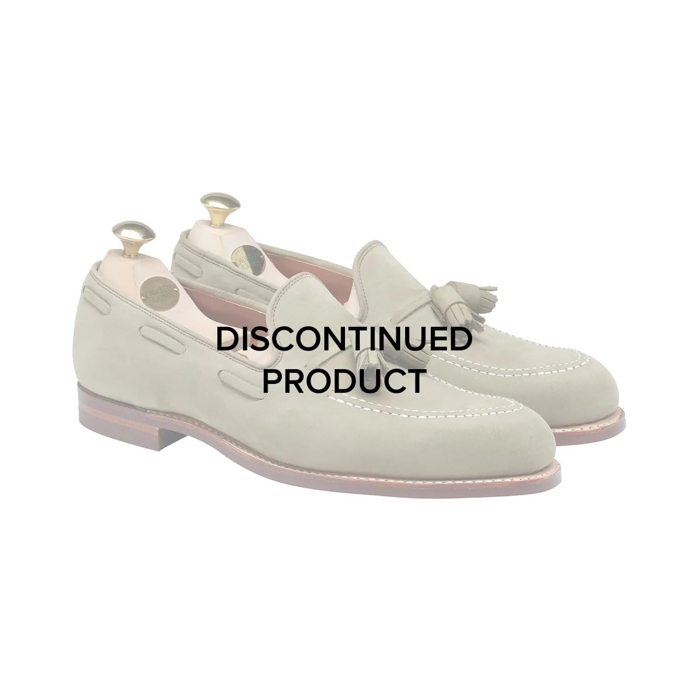 Jersey Sage Green Nubuck sold by Crockett & Jones