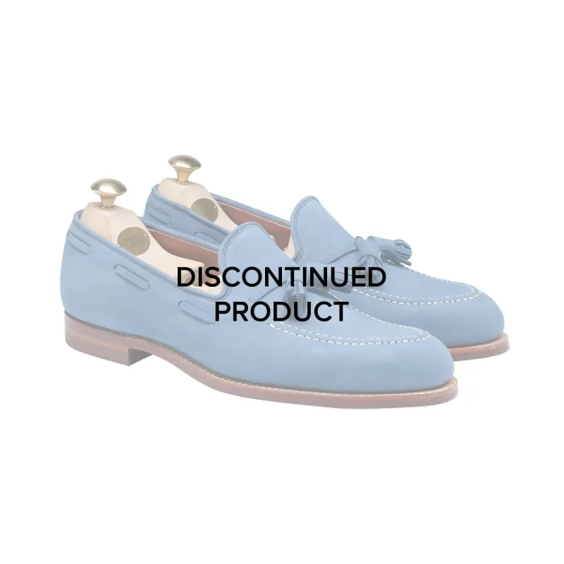 Jersey French Navy Nubuck made by Crockett & Jones