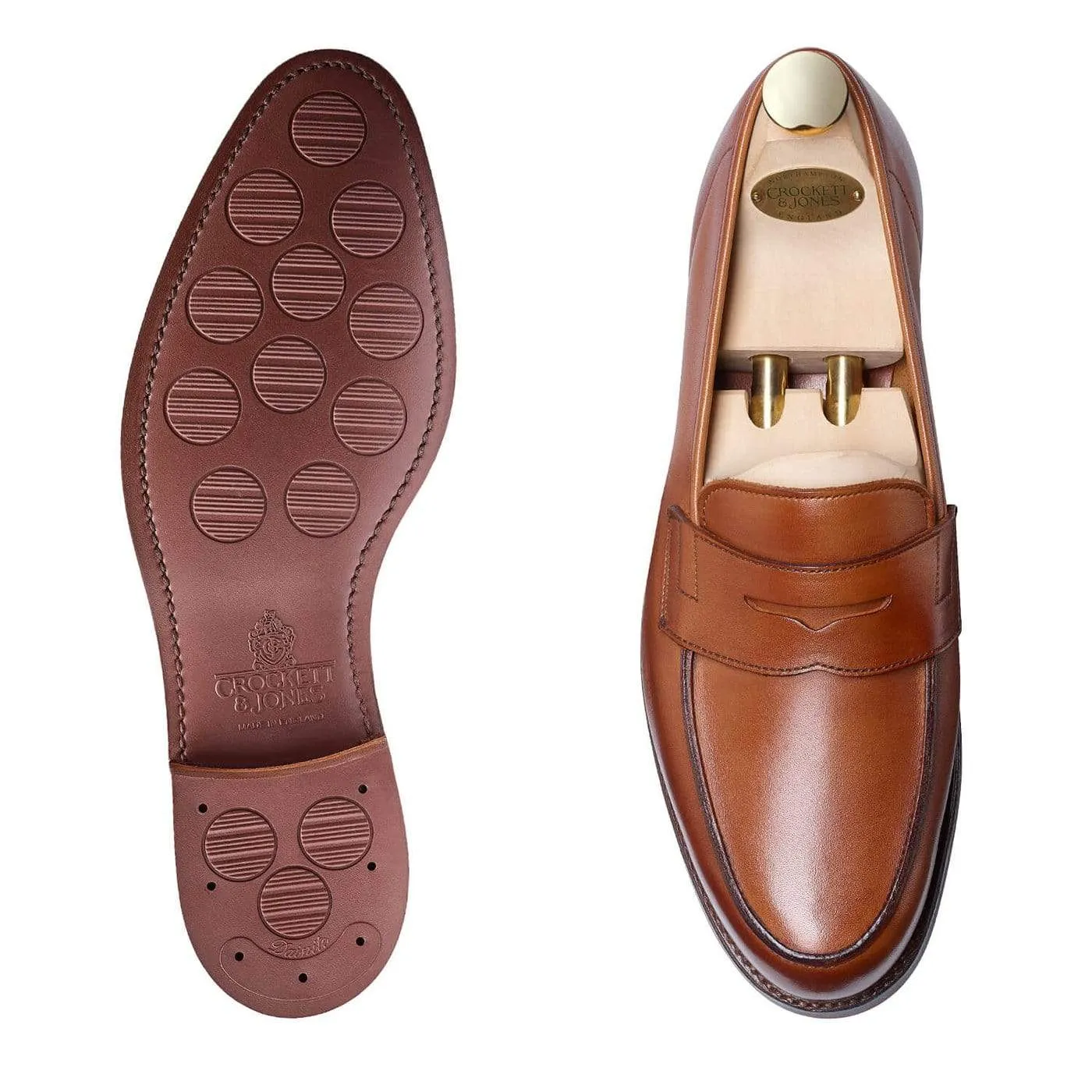 Richmond 2 Tan Wax Calf sold by Crockett & Jones product image thumbnail 2