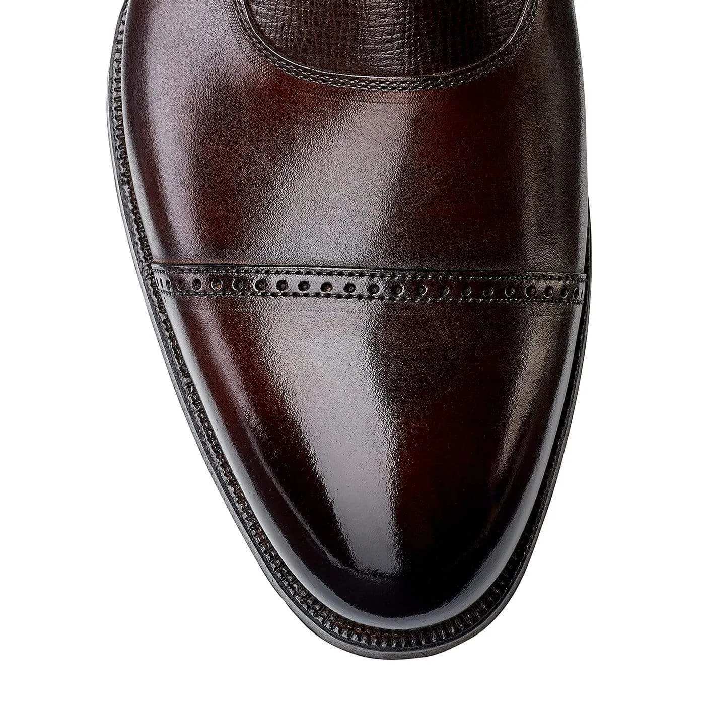 Magee Dark Brown Antique Calf & Dark Brown Willow Grain sold by Crockett & Jones product image thumbnail 4