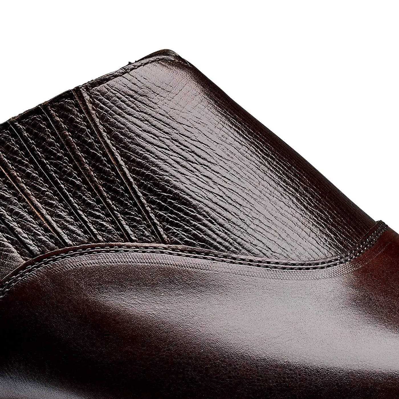 Magee Dark Brown Antique Calf & Dark Brown Willow Grain sold by Crockett & Jones product image thumbnail 5