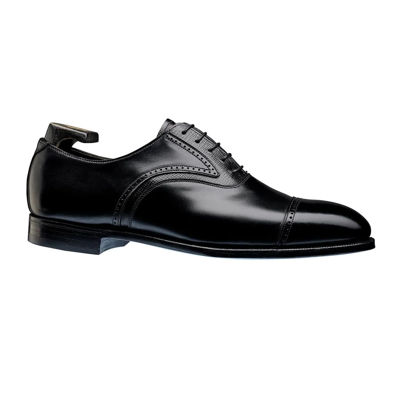 Perry Black Calf & Black Willow Grain sold by Crockett & Jones product image thumbnail 3
