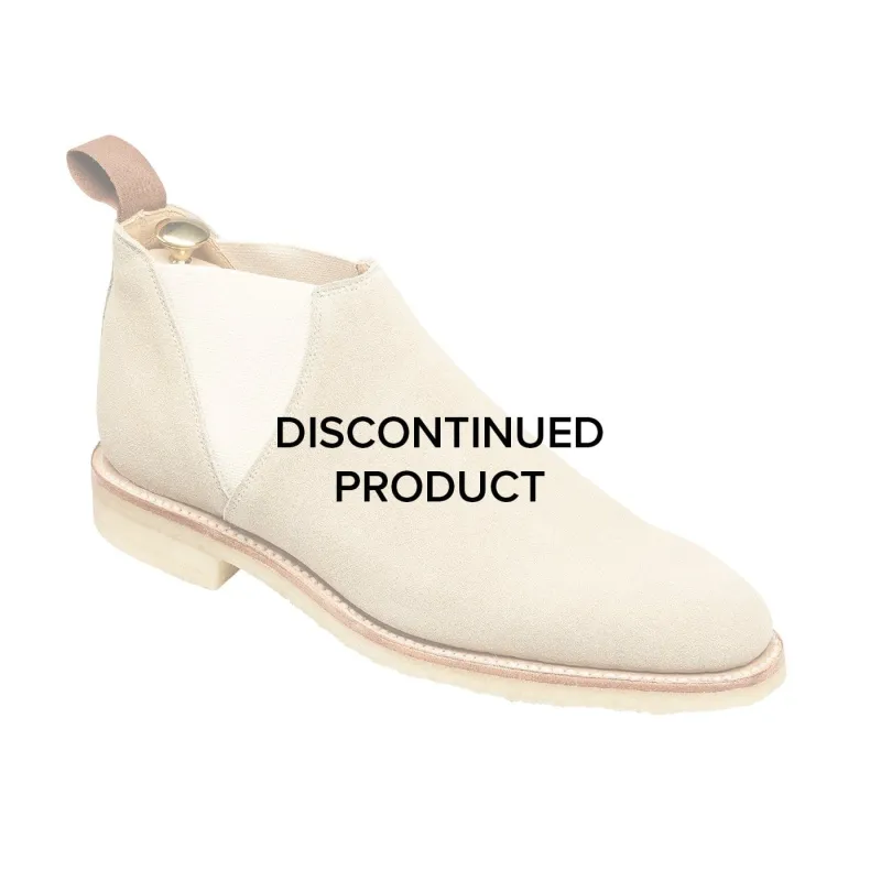 Lottie Nut Suede made by Crockett & Jones