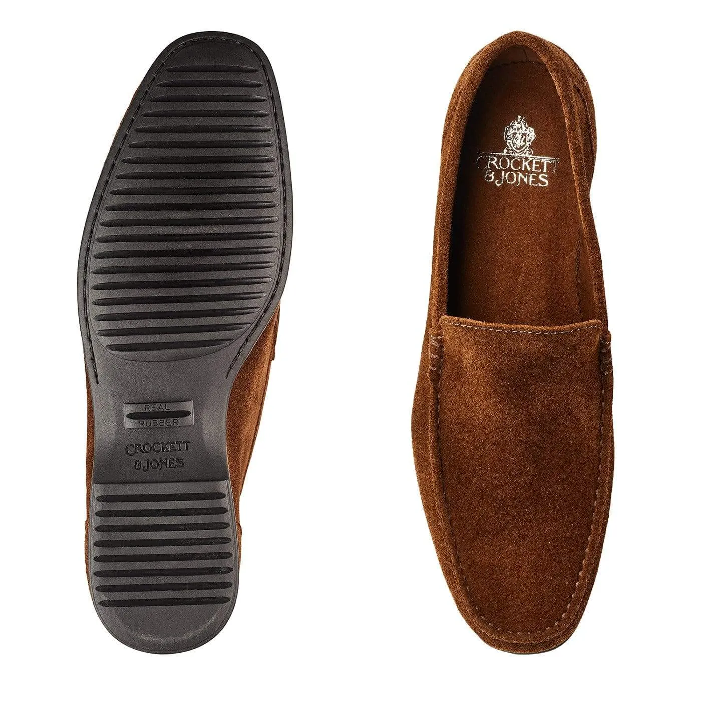 Roma Chocolate Suede sold by Crockett & Jones product image thumbnail 2