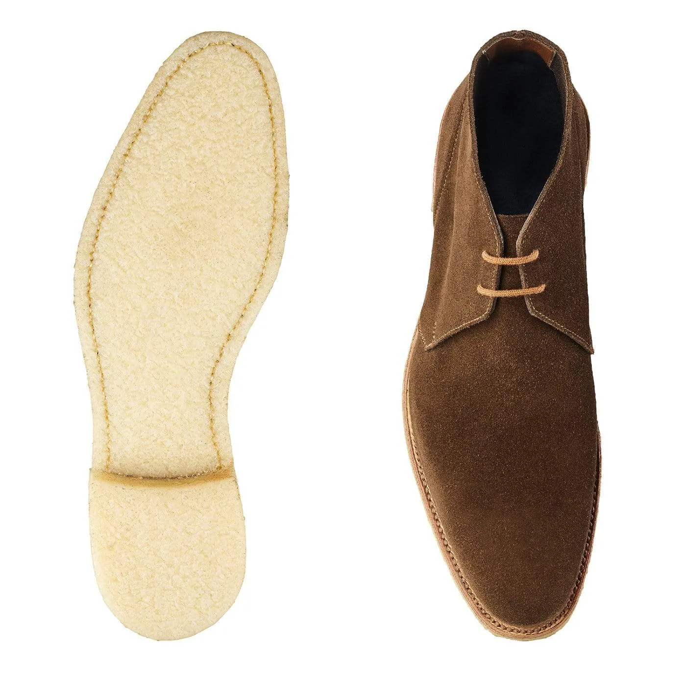 Hartland 2 Dark Brown Suede sold by Crockett & Jones product image thumbnail 2