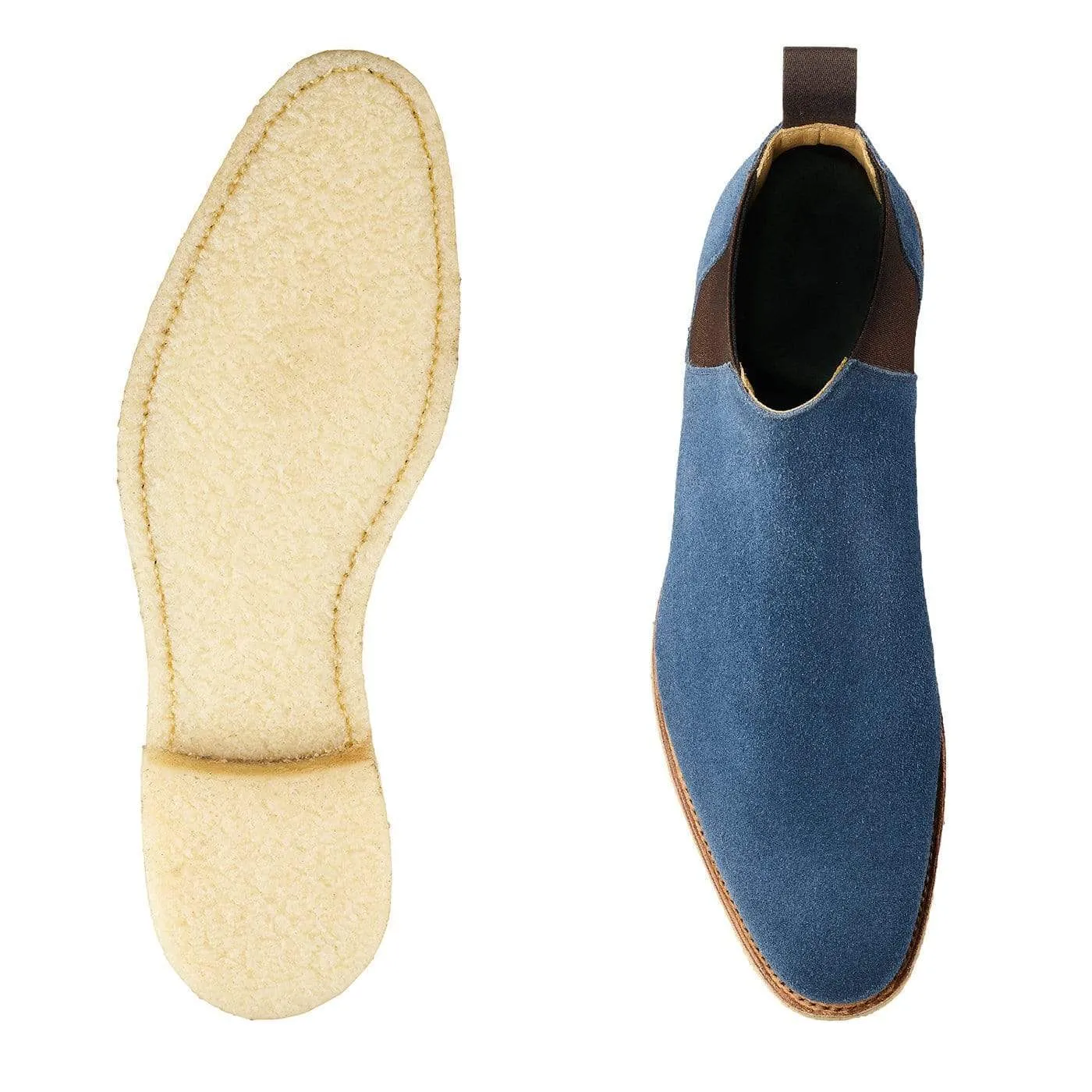 Cranleigh Mid-Blue Suede sold by Crockett & Jones product image thumbnail 2