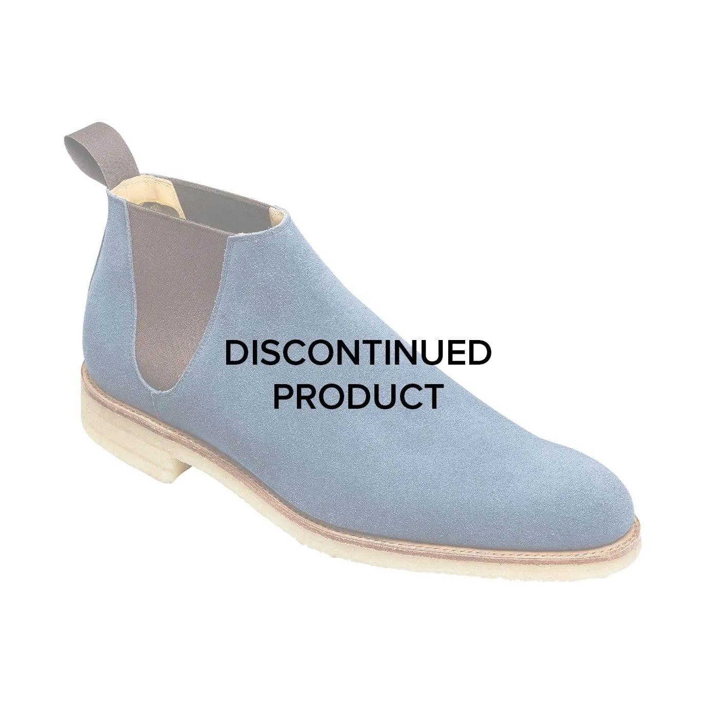 Cranleigh Mid-Blue Suede sold by Crockett & Jones