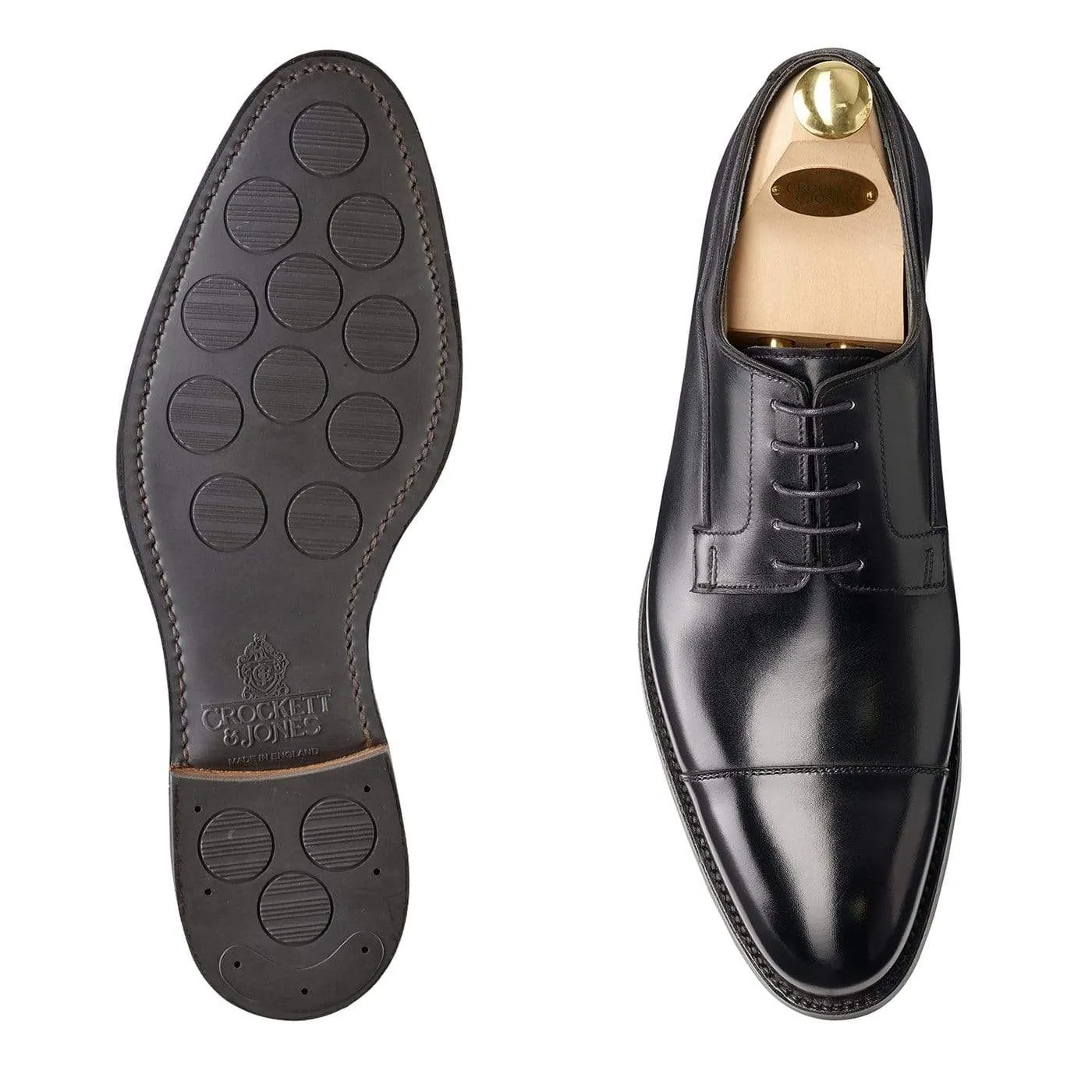 Walton 2 Black Calf sold by Crockett & Jones product image thumbnail 2