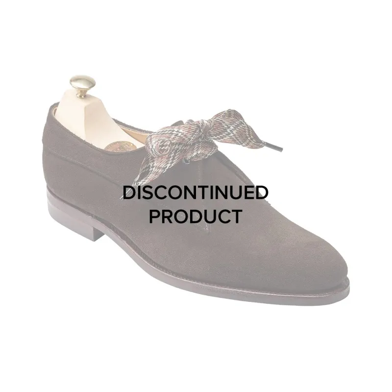 Lisa Dark Brown Suede made by Crockett & Jones