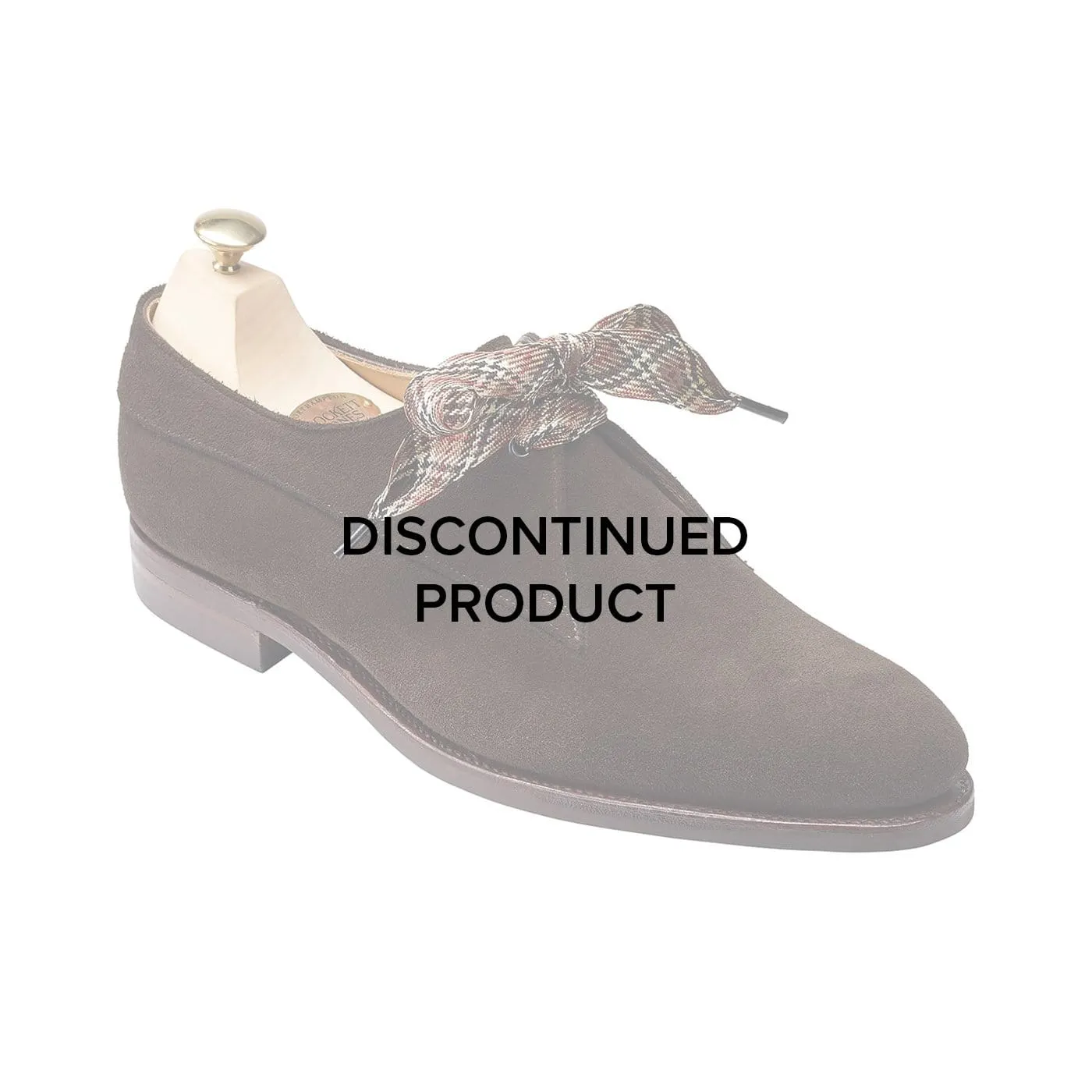 Lisa Dark Brown Suede sold by Crockett & Jones