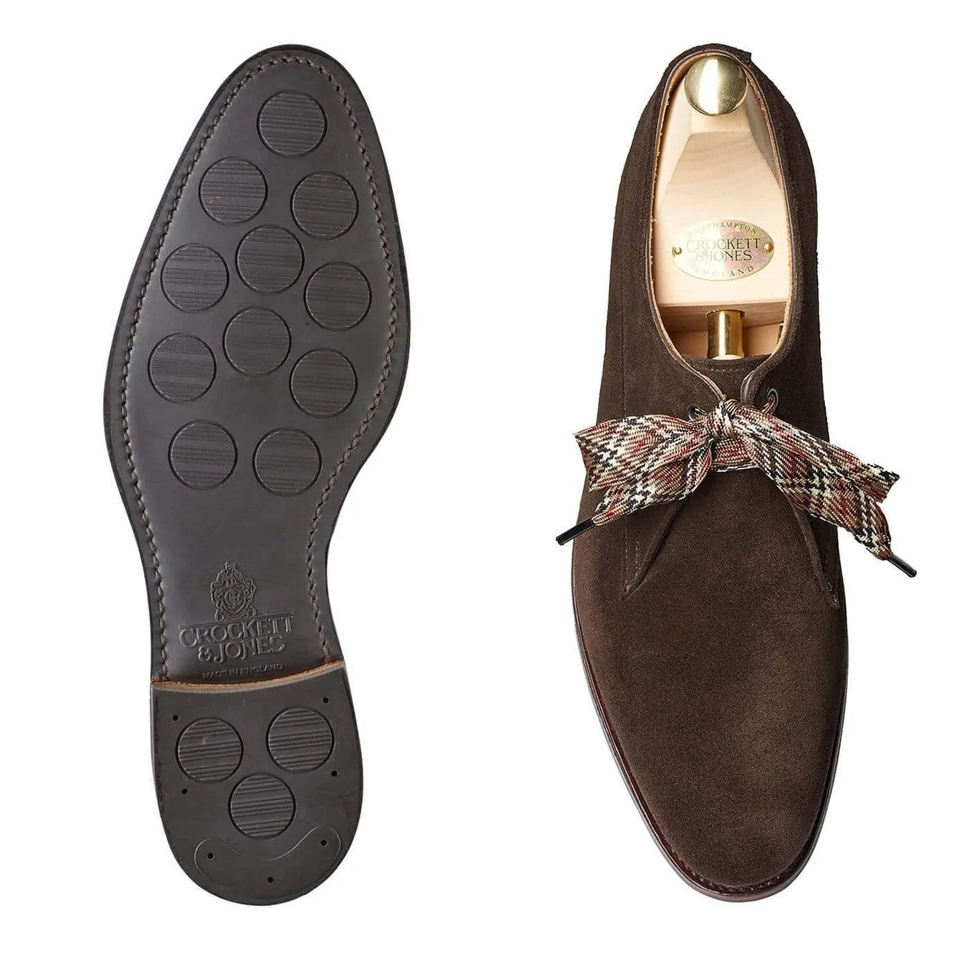 Lisa Dark Brown Suede sold by Crockett & Jones product image thumbnail 2