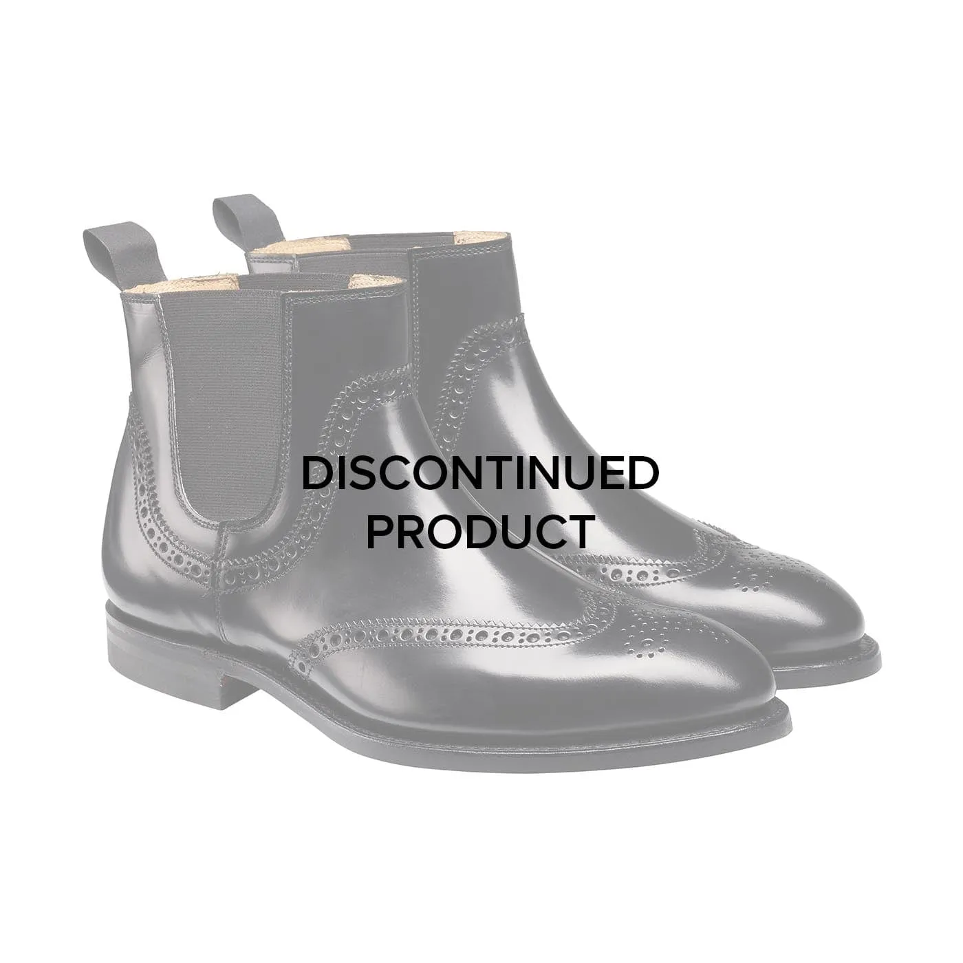 Daisy Black Boned Calf sold by Crockett & Jones