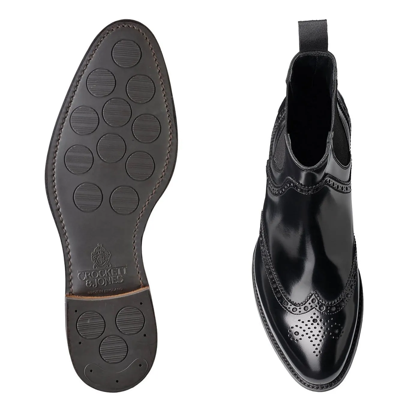 Daisy Black Boned Calf sold by Crockett & Jones product image thumbnail 2