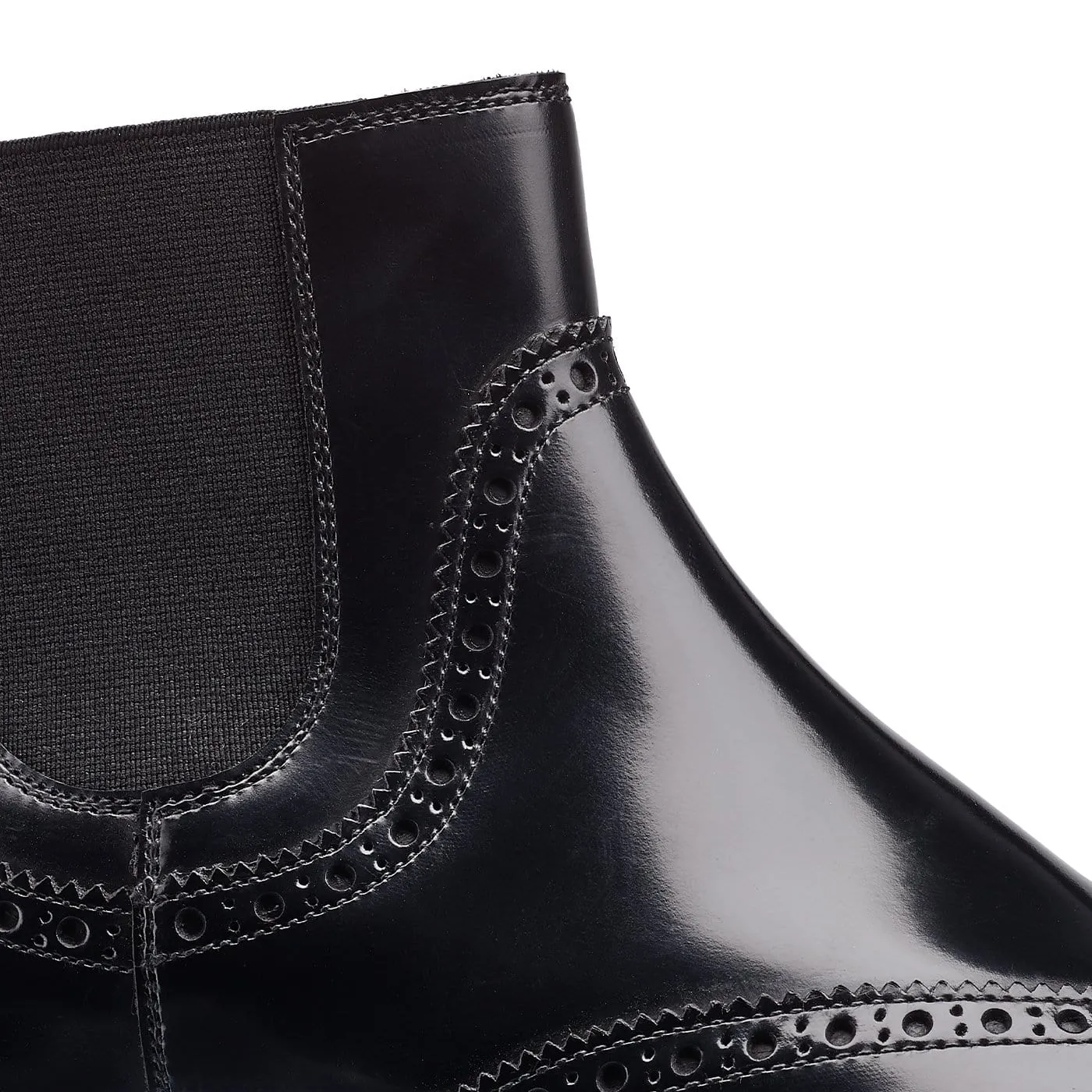 Daisy Black Boned Calf sold by Crockett & Jones product image thumbnail 5