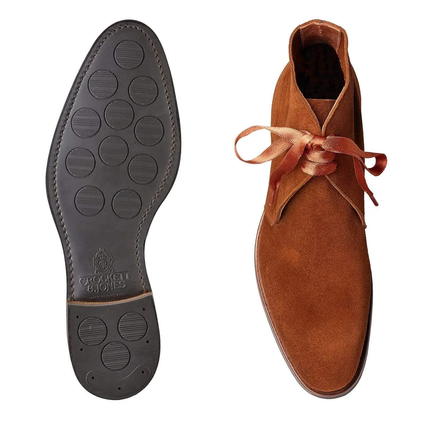 Angel Polo Brown Suede sold by Crockett & Jones product image thumbnail 2