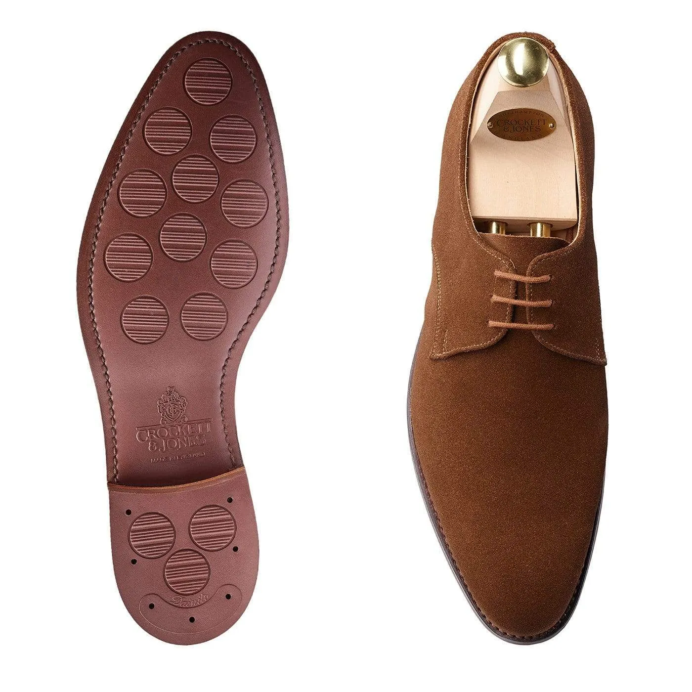 Newquay Snuff Suede sold by Crockett & Jones product image thumbnail 2