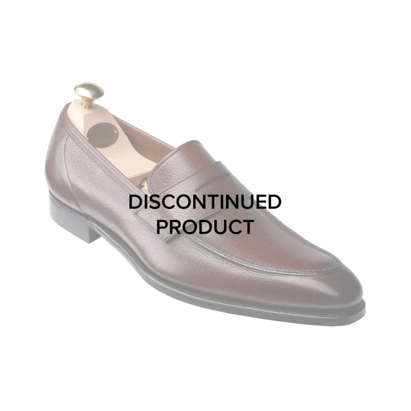 Cadogan Dark Brown Pebble Grain made by Crockett & Jones