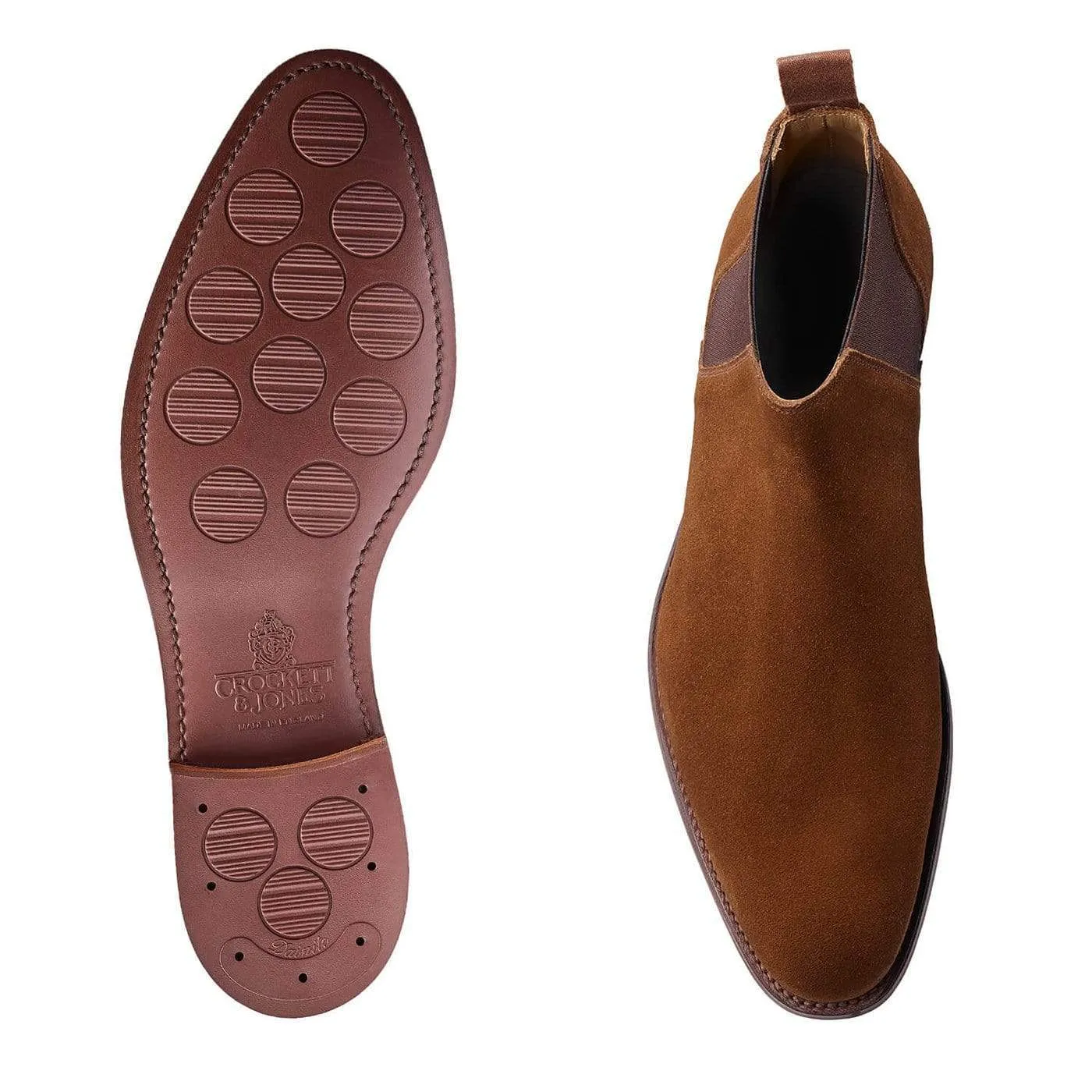 Cranleigh Snuff Suede sold by Crockett & Jones product image thumbnail 2