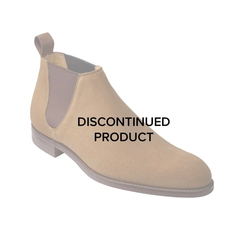 Cranleigh Camel Suede made by Crockett & Jones