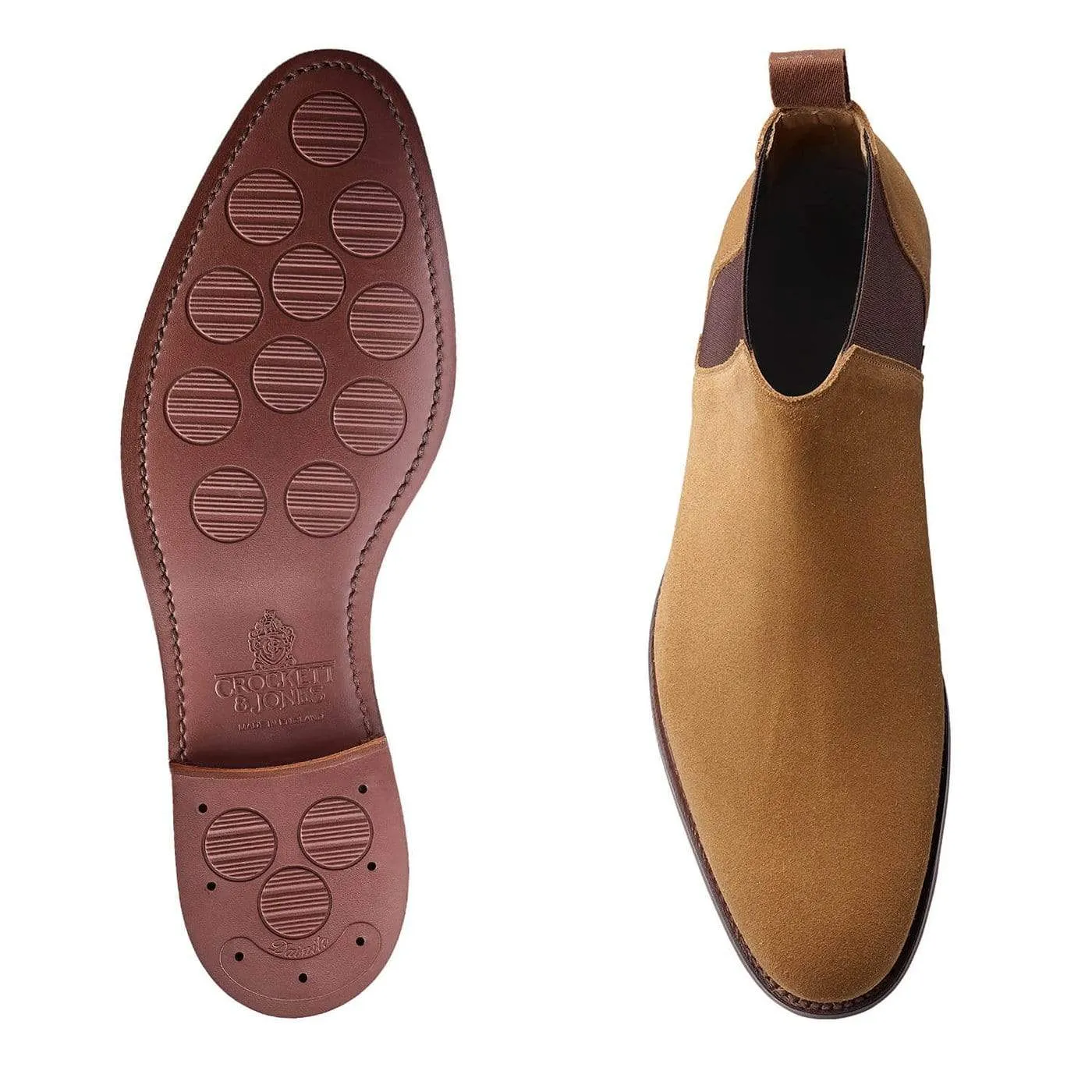 Cranleigh Camel Suede sold by Crockett & Jones product image thumbnail 2