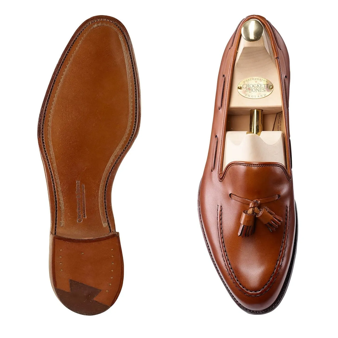 Carly Tan Burnished Calf sold by Crockett & Jones product image thumbnail 2