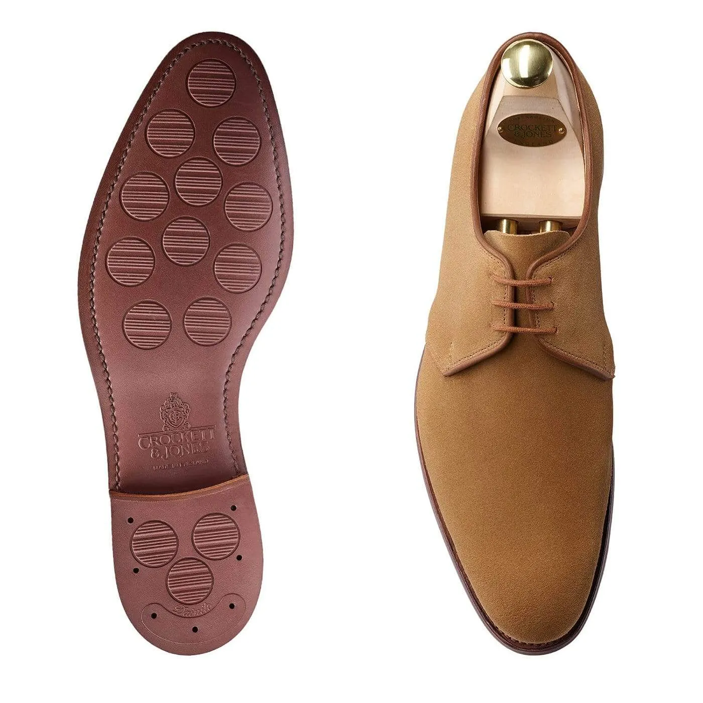 Helston 2 Camel Suede sold by Crockett & Jones product image thumbnail 2
