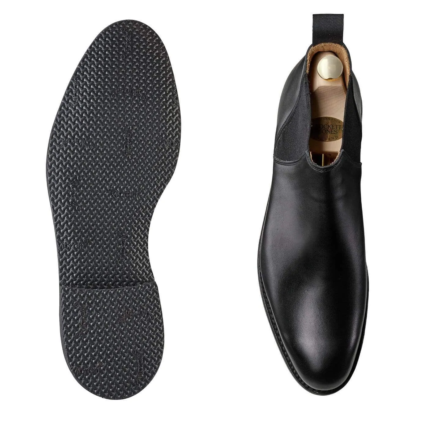 Lottie Black Wax Calf sold by Crockett & Jones product image thumbnail 2