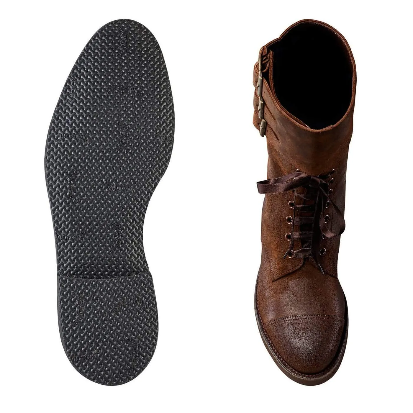 Ella Dark Brown Rough-Out Suede sold by Crockett & Jones product image thumbnail 2