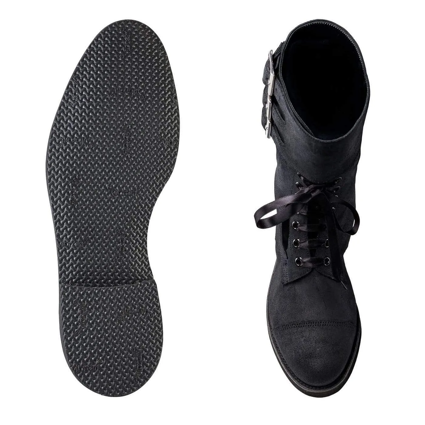 Ella Black Rough-Out Suede sold by Crockett & Jones product image thumbnail 2