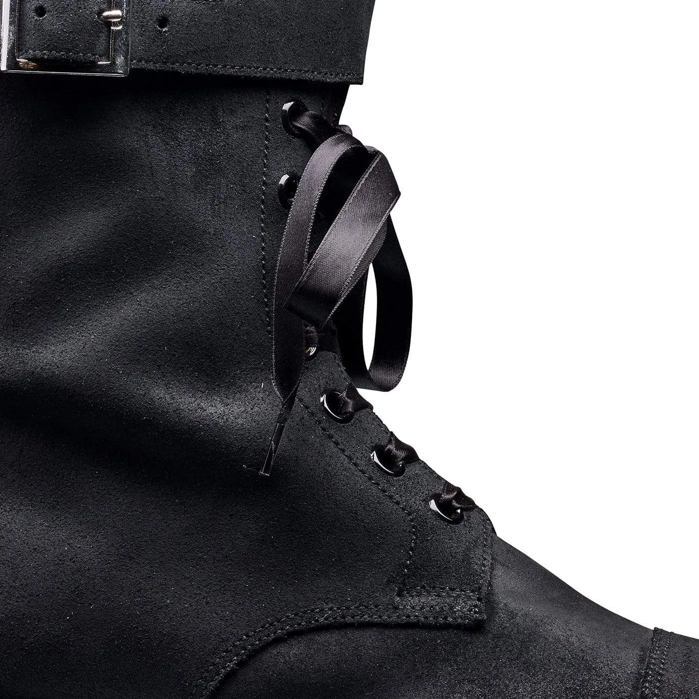 Ella Black Rough-Out Suede sold by Crockett & Jones product image thumbnail 5