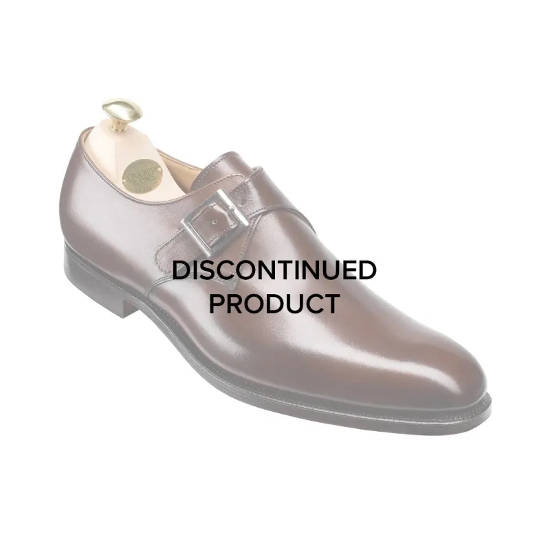 Swindon Dark Brown Burnished Calf made by Crockett & Jones