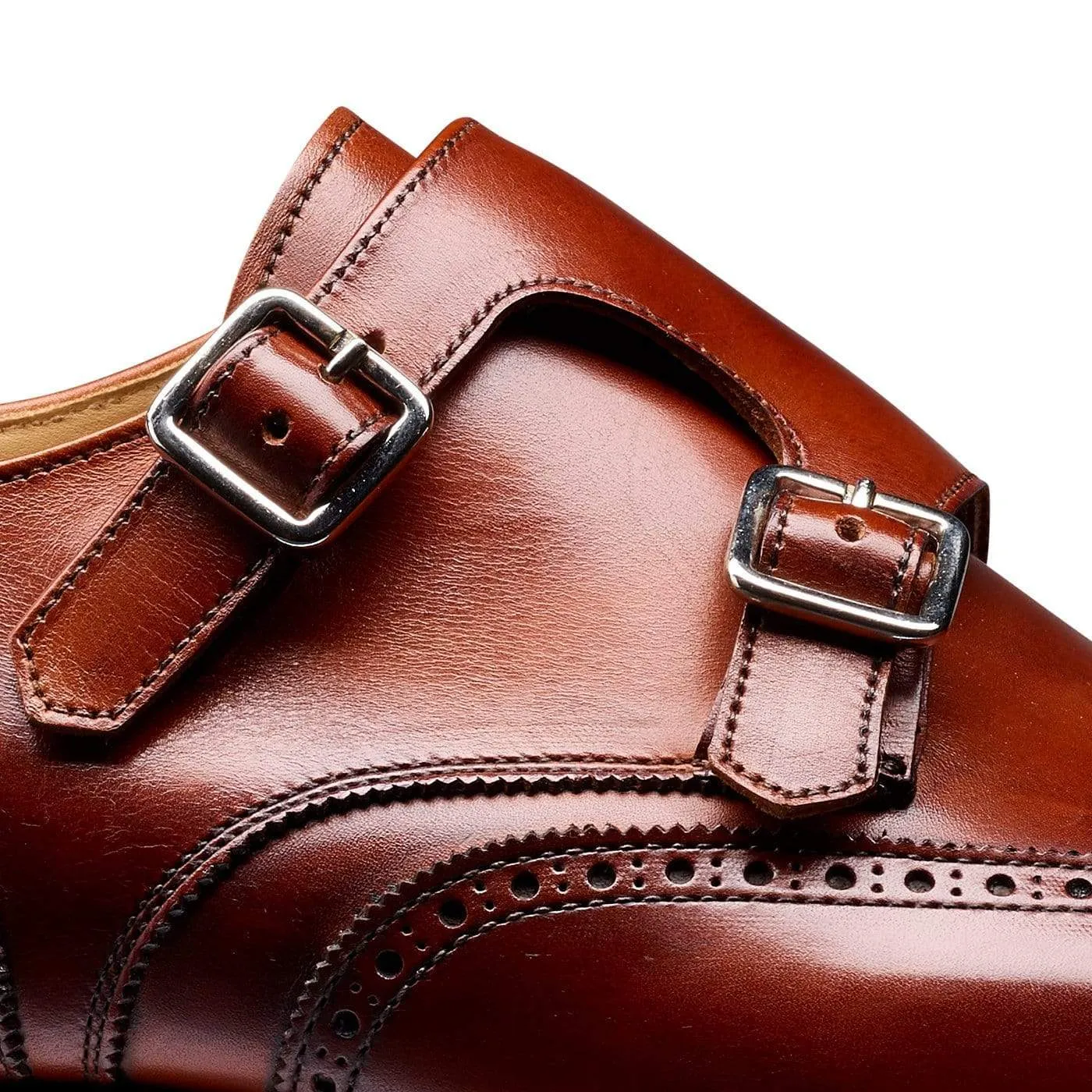 Gower 2 Chestnut Burnished Calf sold by Crockett & Jones product image thumbnail 5