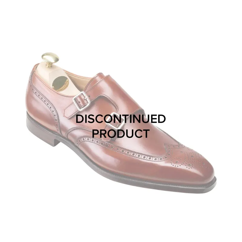 Gower 2 Chestnut Burnished Calf made by Crockett & Jones