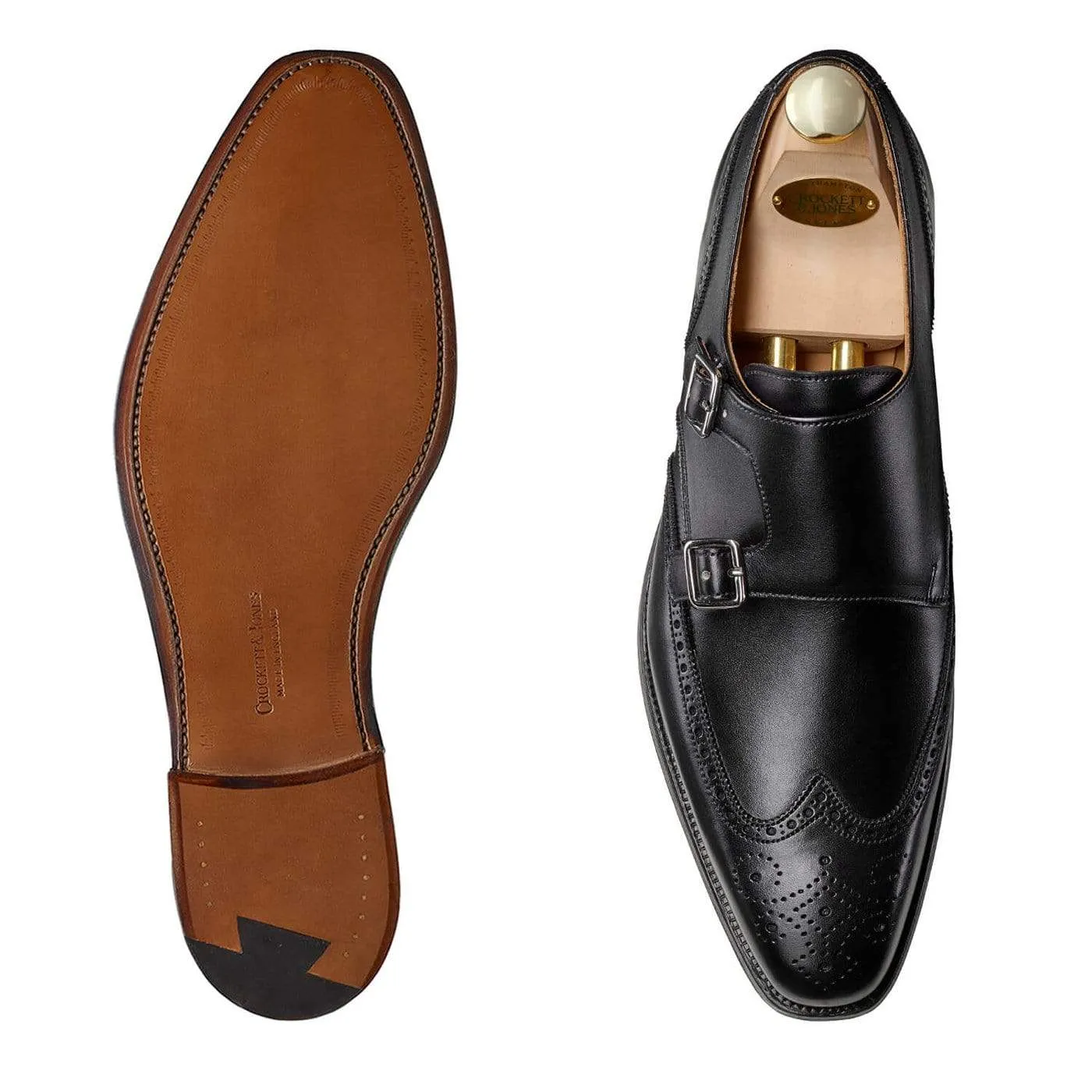 Gower 2 Black Calf sold by Crockett & Jones product image thumbnail 2