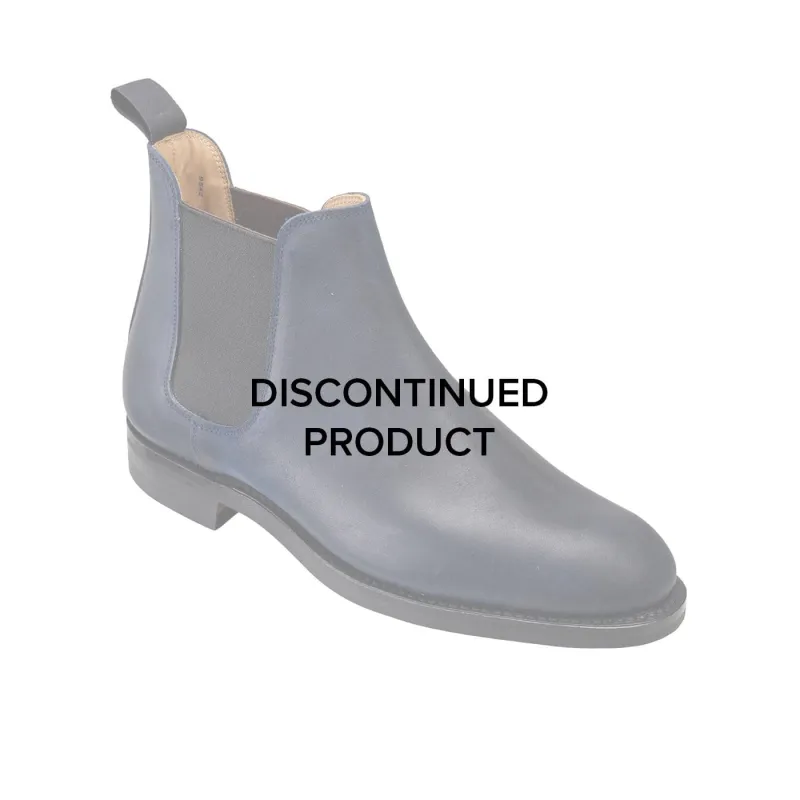 Chelsea 5 Navy Rough-Out Suede made by Crockett & Jones