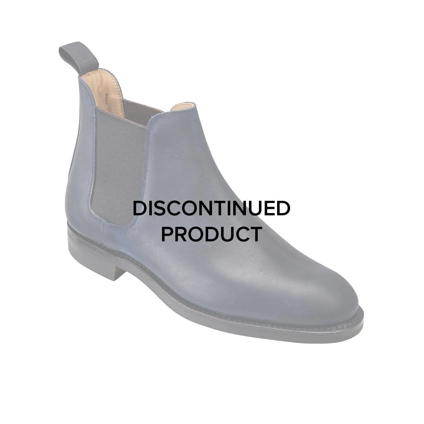 Chelsea 5 Navy Rough-Out Suede sold by Crockett & Jones