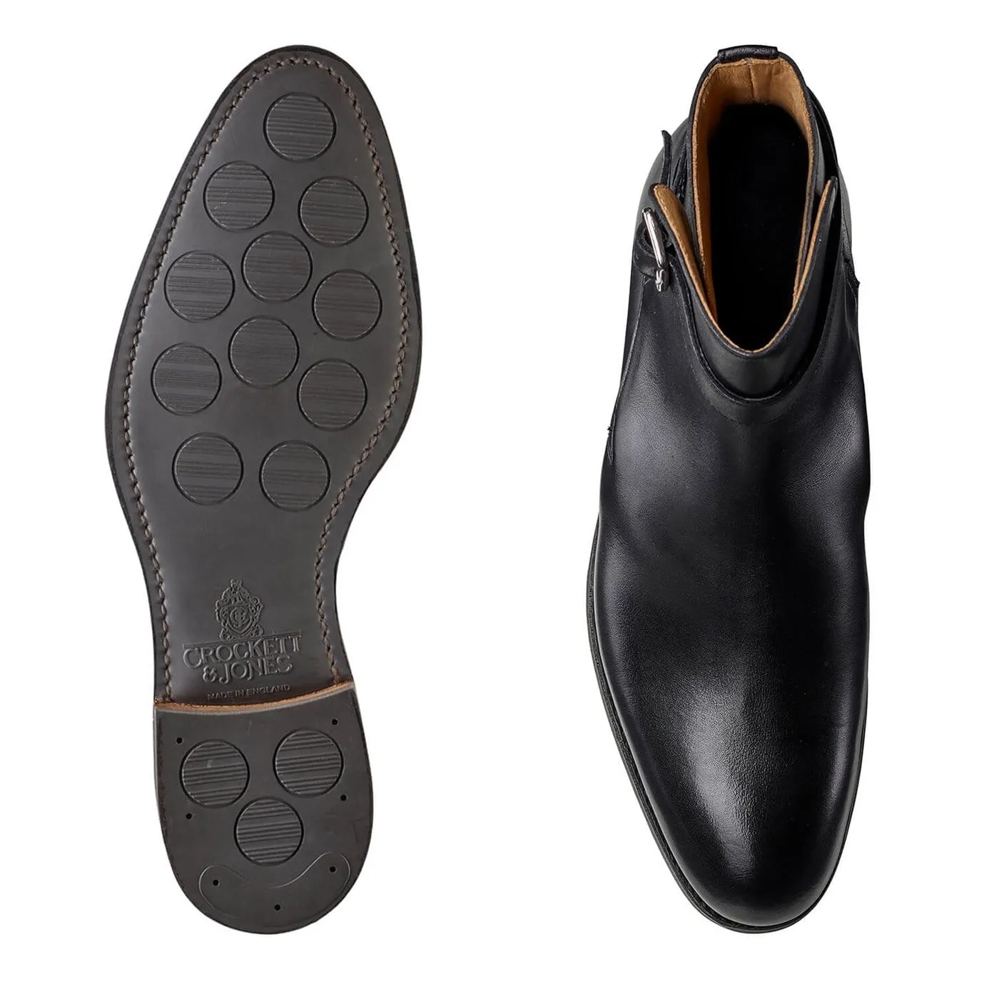 Holly Black Wax Calf sold by Crockett & Jones product image thumbnail 2