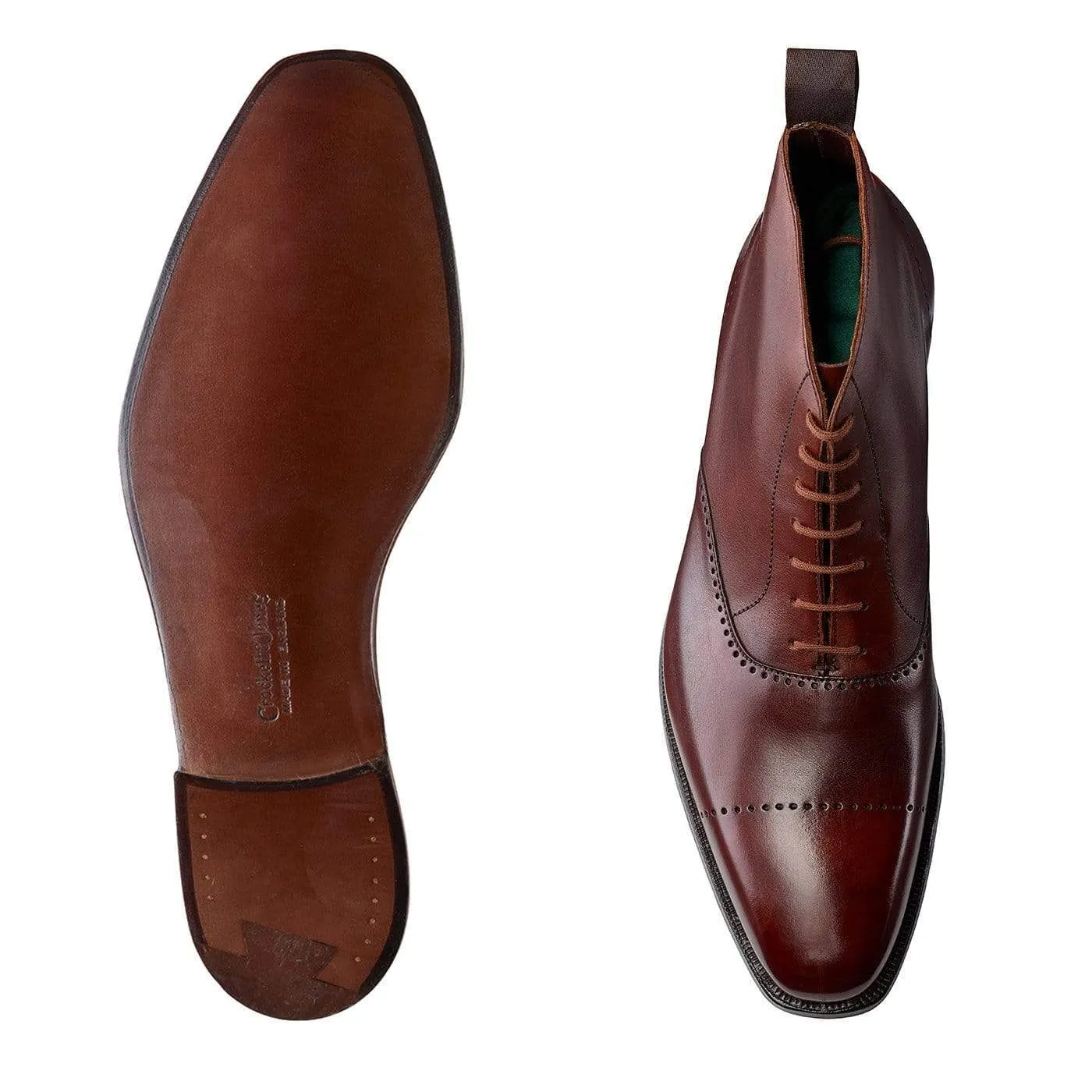 Stowe Chestnut Antique Calf sold by Crockett & Jones product image thumbnail 2