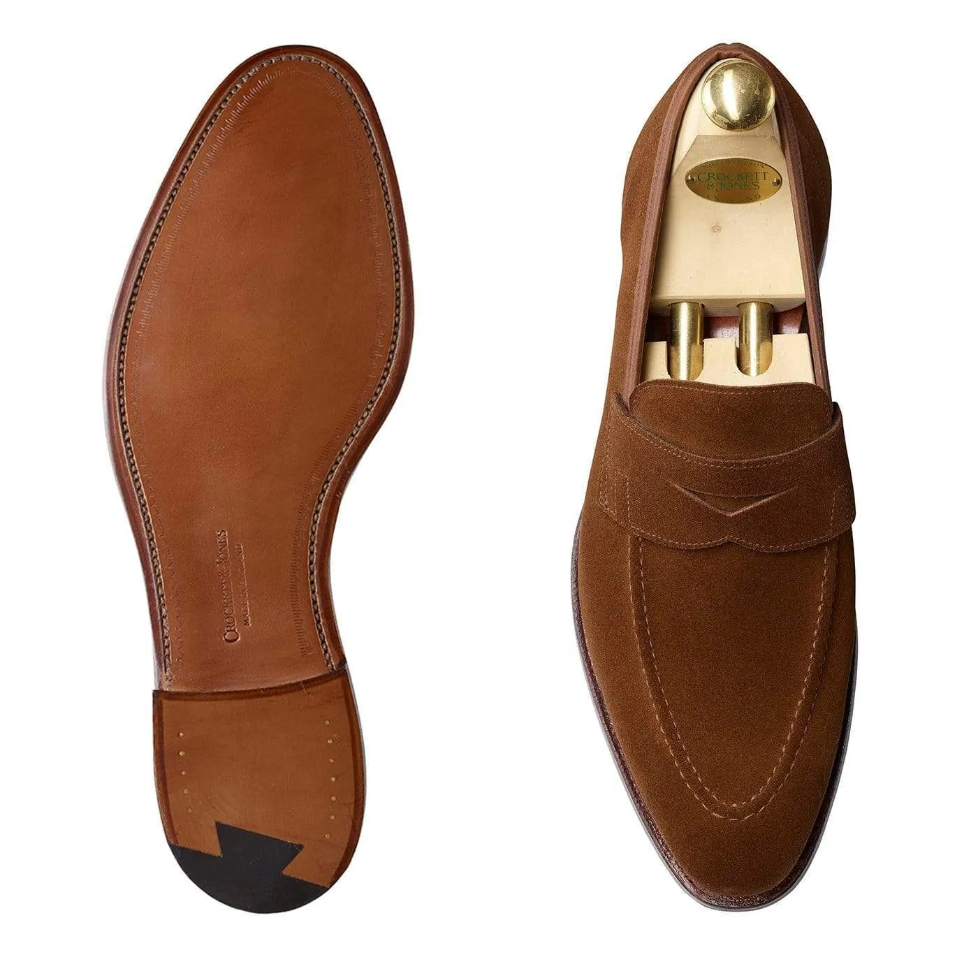 Teign Snuff Suede sold by Crockett & Jones product image thumbnail 2