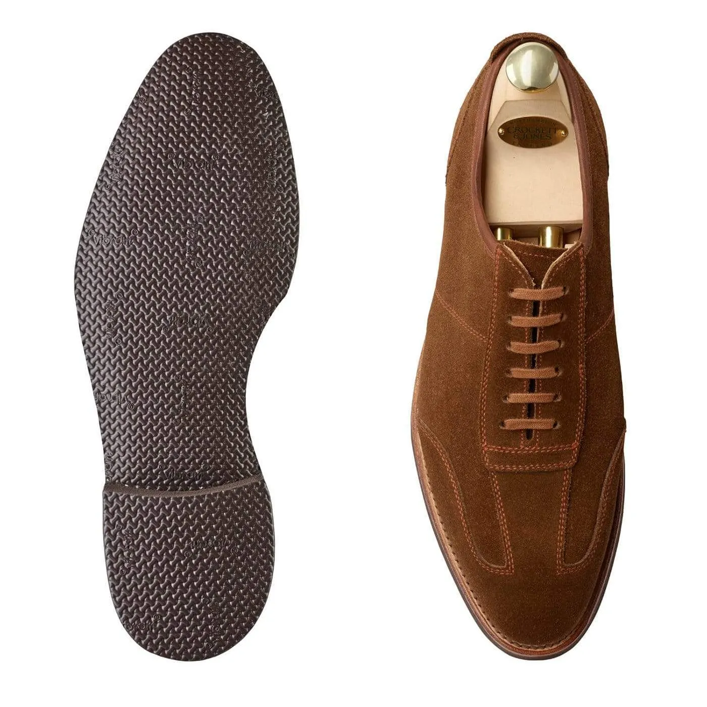 Truro Snuff Suede sold by Crockett & Jones product image thumbnail 2