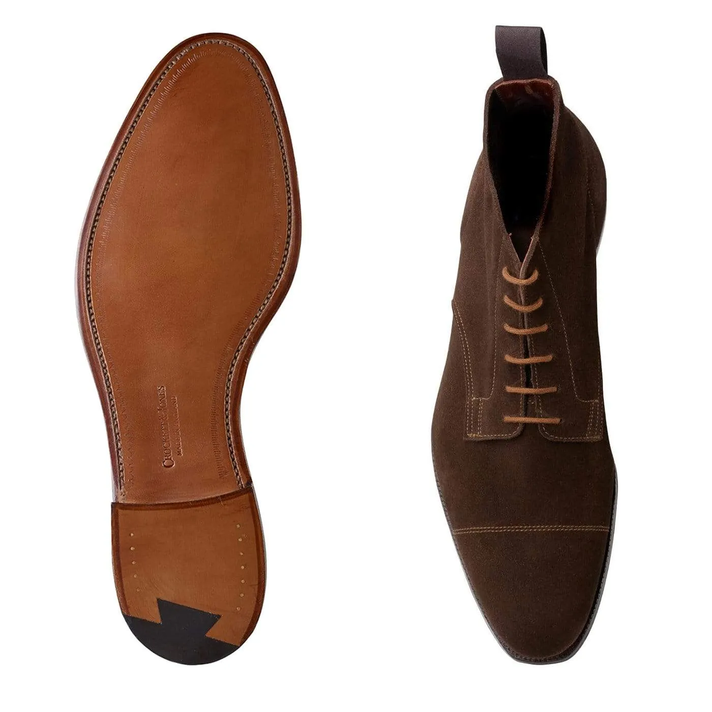 Severn 2 Dark Brown Suede sold by Crockett & Jones product image thumbnail 2