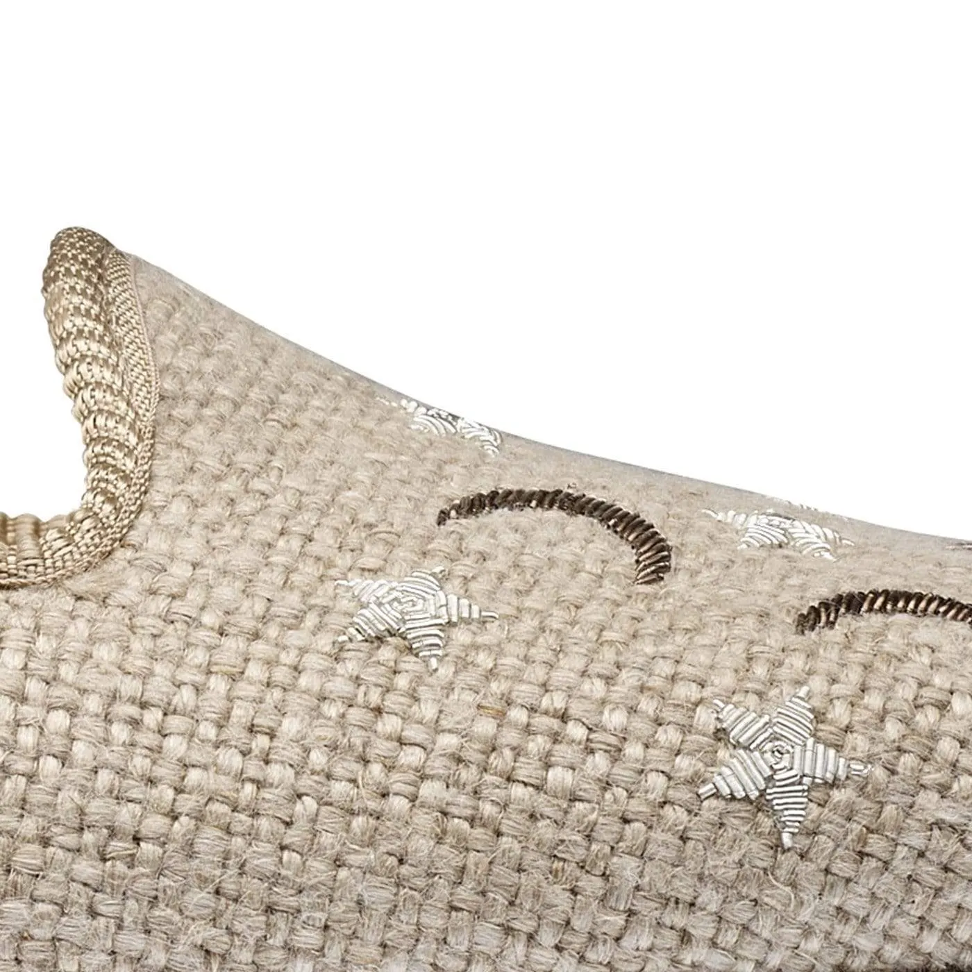 Moons & Stars Oatmeal Linen sold by Crockett & Jones product image thumbnail 5
