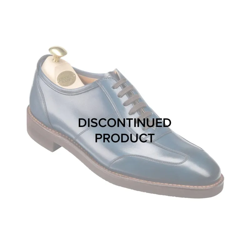 Truro Blue Burnished Calf made by Crockett & Jones