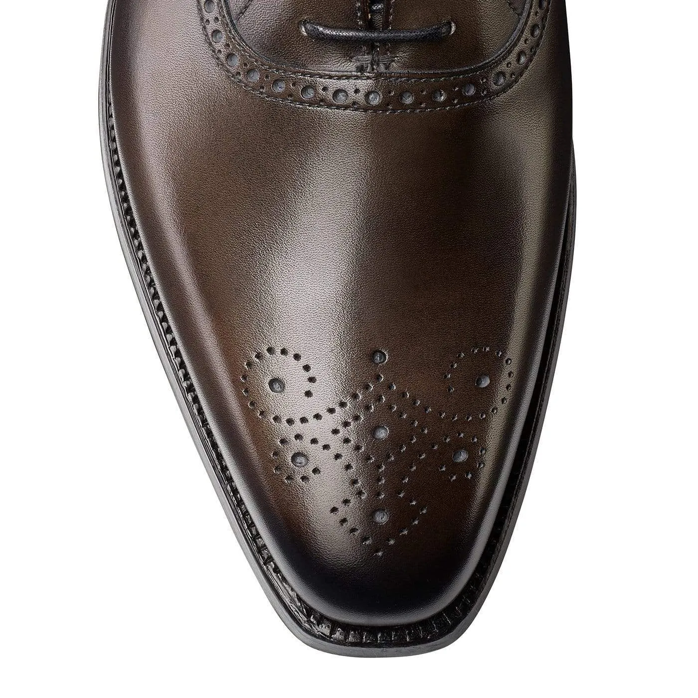 Edgware Grey Burnished Calf sold by Crockett & Jones product image thumbnail 4