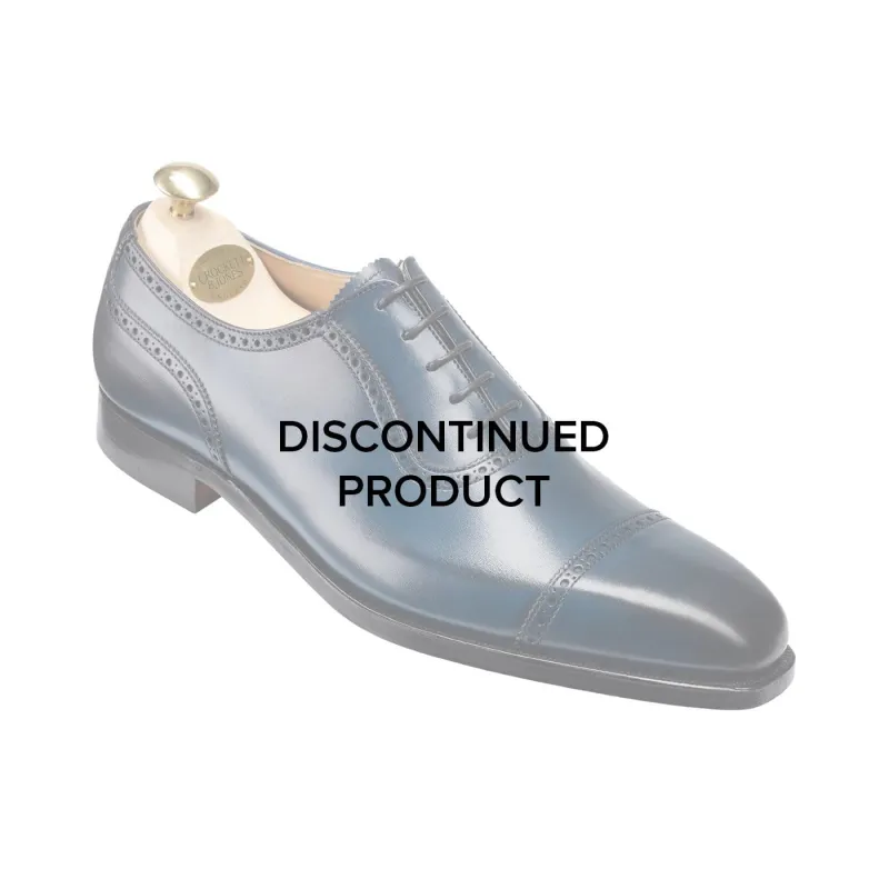 Westbourne Blue Burnished Calf made by Crockett & Jones