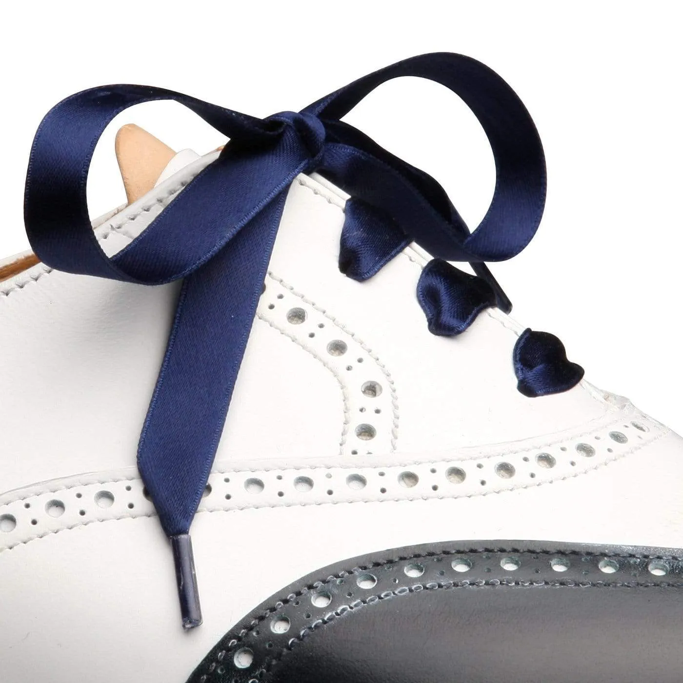 Jenny Navy & White sold by Crockett & Jones product image thumbnail 5